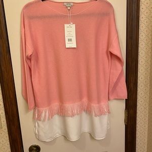 TYLER BÖE sweater in Cotton Candy. Size L
